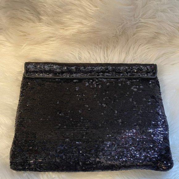 Alexis Hudson Sequin Clutch Handbag - Picture 5 of 9